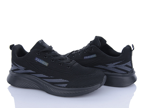 Кроссовки Lion-Lu 2408 чорний в магазине Фонтан Обуви