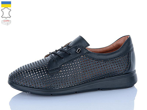 Туфли Sali 015-2 чорний к чор-п. в магазине Фонтан Обуви