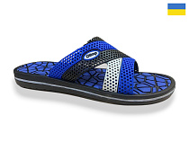 Шлепанцы Rai Shoes M203 синій в магазине Фонтан Обуви