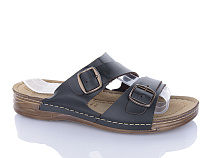 Шлепанцы Oskar 251 чорний в магазине Фонтан Обуви