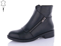 Ботинки Qq Shoes 922 black в магазине Фонтан Обуви