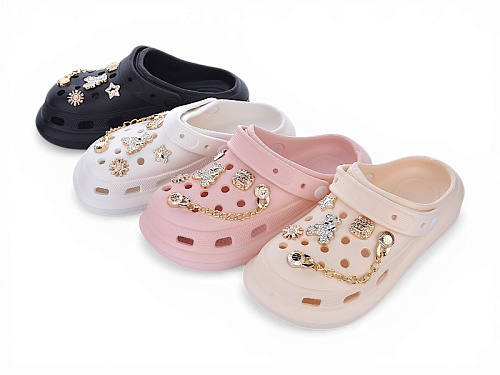 Кроксы M&L Alex13 NUO2082 mix в магазине Фонтан Обуви