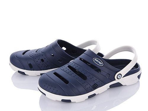 Кроксы No Brand СЛМ09 форсаж т.синій в магазине Фонтан Обуви