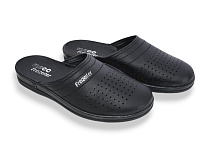 Тапочки Rai Shoes 95080505 чорний в магазине Фонтан Обуви