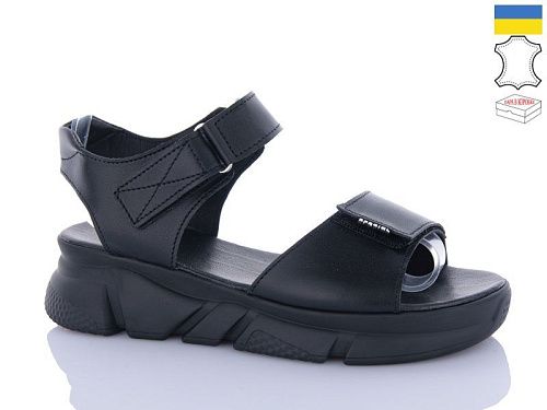 Босоножки Sali 1707-1 чорний к в магазине Фонтан Обуви