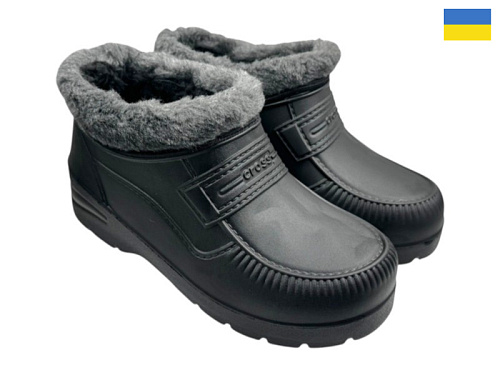 Галоши Rai Shoes M7 чорний в магазине Фонтан Обуви
