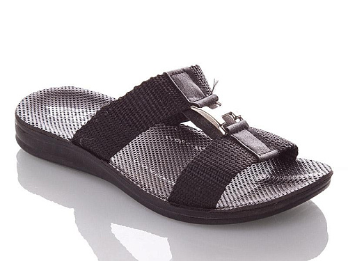 Шлепанцы Gurkem K26-H black (24-30) в магазине Фонтан Обуви