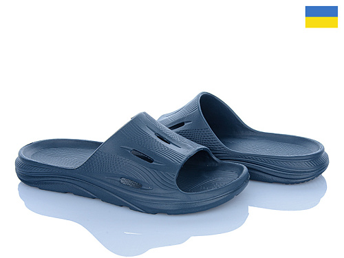 Шлепанцы Dago Крок M119 синій в магазине Фонтан Обуви