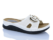 Шлепанцы Sali One 211-48 білий в магазине Фонтан Обуви