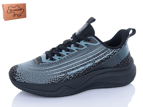Кроссовки Restime RML25541 black-grey в магазине Фонтан Обуви