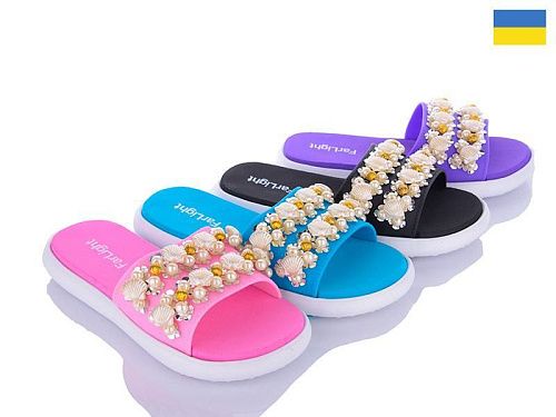 Шлепанцы Farlight 8459-3 mix в магазине Фонтан Обуви