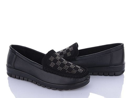 Туфли Baolikang 5089 black в магазине Фонтан Обуви