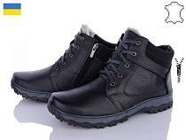 Ботинки Kindzer KC1 чорний в магазине Фонтан Обуви