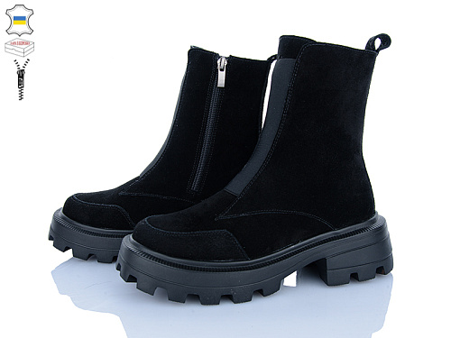 Ботинки Viscala 27909VL чорний в магазине Фонтан Обуви