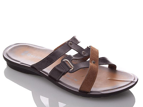 Шлепанцы Gurkem MKD52 grey в магазине Фонтан Обуви