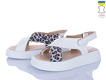 Босоножки Viscala 23211LP шк.біл-лео в магазине Фонтан Обуви