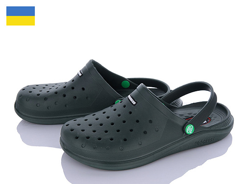 Кроксы Roks Progress 232 хакі в магазине Фонтан Обуви