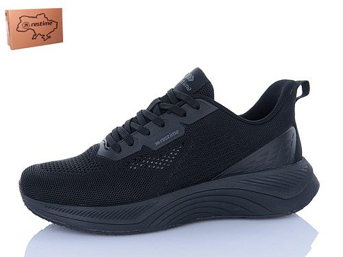 Кроссовки Restime EML26729 black в магазине Фонтан Обуви