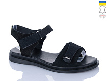 Босоножки Sali 702 чорний з чор-п. в магазине Фонтан Обуви