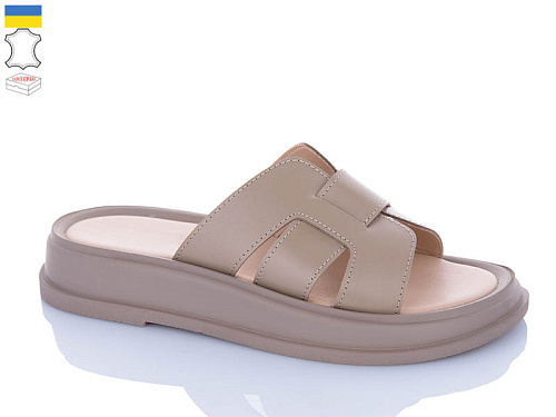 Шлепанцы Sali 518 капучино кап-п. в магазине Фонтан Обуви