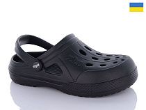 Кроксы Inblu Крокс Ж чорний в магазине Фонтан Обуви