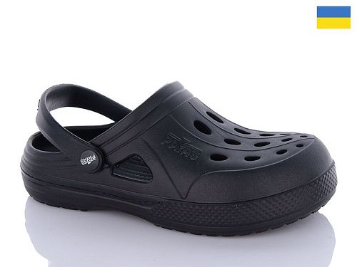 Кроксы Inblu Крокс Ж чорний в магазине Фонтан Обуви