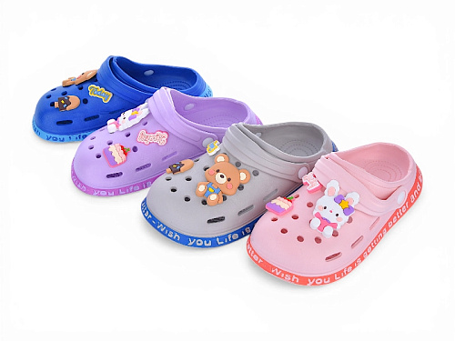 Кроксы Sanlin2 NUO2072 mix в магазине Фонтан Обуви