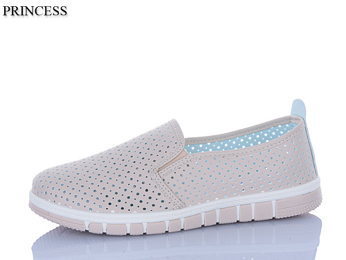 Слипоны Princess 66-25 батал в магазине Фонтан Обуви
