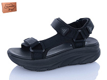 Босоножки Restime YWL26783 black в магазине Фонтан Обуви