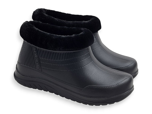Галоши Rai Shoes D39-1A чорний в магазине Фонтан Обуви