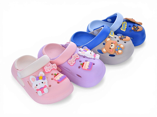 Кроксы M&L Alex13 NUO2105 mix в магазине Фонтан Обуви