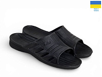 Шлепанцы Rai Shoes L108 чорний в магазине Фонтан Обуви