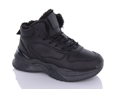 Кроссовки Princess YP07 all black в магазине Фонтан Обуви