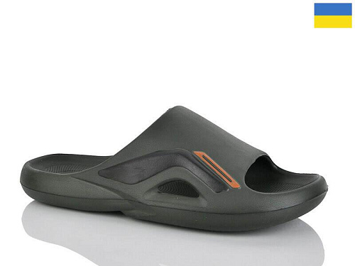 Шлепанцы Dago M131 хакі в магазине Фонтан Обуви