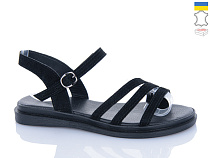 Босоножки Sali 1102-1 чорний з чор-п. в магазине Фонтан Обуви