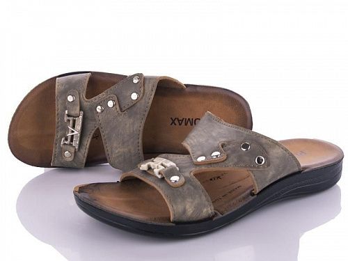 Шлепанцы Demur Polomax A green в магазине Фонтан Обуви