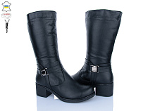 Сапоги Aba 244О чорний в магазине Фонтан Обуви
