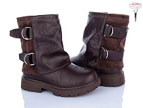 Ботинки Clibee-Shosho ABQ0942R brown в магазине Фонтан Обуви