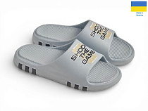 Шлепанцы Rai Shoes Т710 сіро-блакитний в магазине Фонтан Обуви