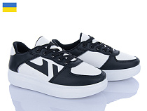 Кроссовки Львов База B&R 115 чор-білий в магазине Фонтан Обуви