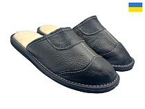 Тапочки Rai Shoes Капці 6 чол.чорн-сірий в магазине Фонтан Обуви