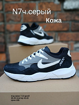 Кроссовки под заказ 7-10 дней N7 ч.серый в магазине Фонтан Обуви