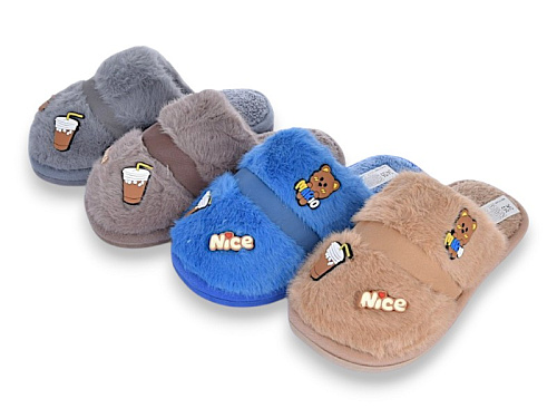 Тапочки M&L Alex13 WF6006 mix в магазине Фонтан Обуви