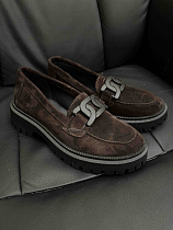 Туфли garti 417 корич замш в магазине Фонтан Обуви