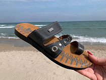 Шлепанцы Gurkem MKD19 grey в магазине Фонтан Обуви