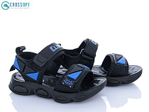 Босоножки Crossopt Z850A black-royal в магазине Фонтан Обуви