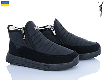 Ботинки Paolla 3703 чорний в магазине Фонтан Обуви