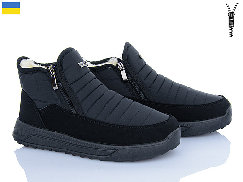 Ботинки Paolla 3703 чорний в магазине Фонтан Обуви