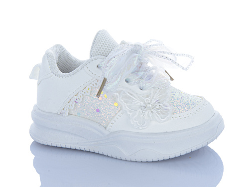 Кроссовки Comfort-Baby 118-2 білий (21-25) в магазине Фонтан Обуви