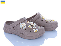 Кроксы Golden Lion 413 капучино в магазине Фонтан Обуви